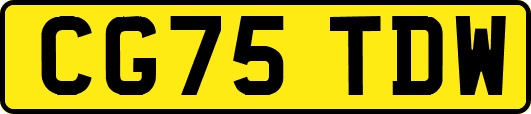 CG75TDW