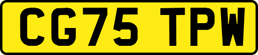 CG75TPW