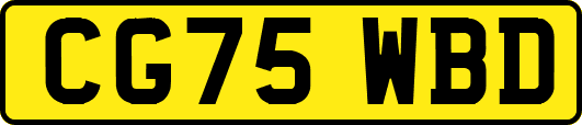 CG75WBD