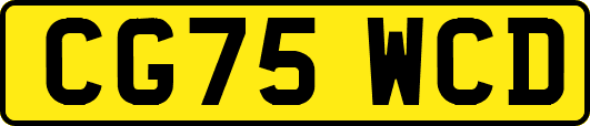 CG75WCD