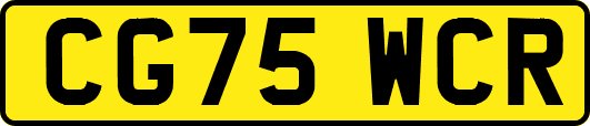 CG75WCR