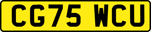 CG75WCU
