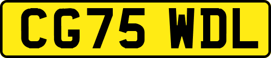 CG75WDL