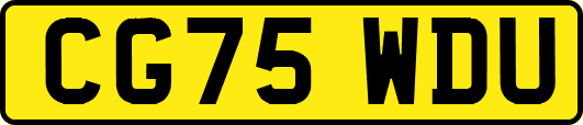 CG75WDU