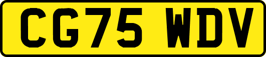 CG75WDV