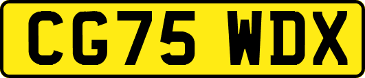 CG75WDX