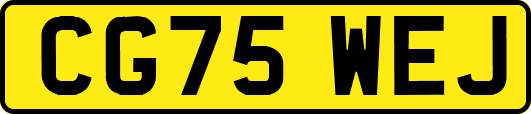 CG75WEJ