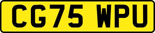 CG75WPU