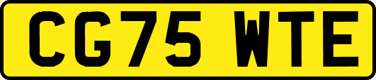 CG75WTE