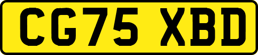 CG75XBD