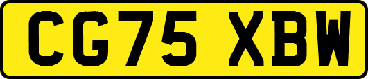 CG75XBW