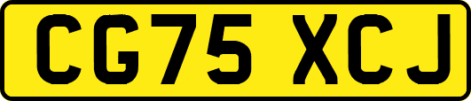 CG75XCJ
