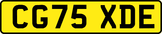 CG75XDE