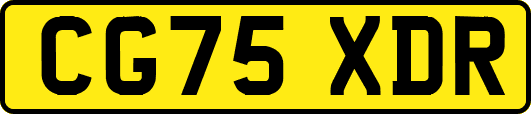 CG75XDR