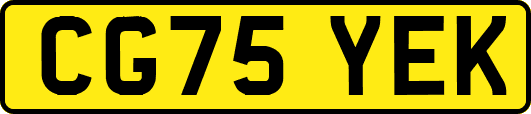 CG75YEK