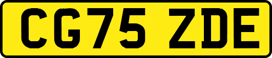 CG75ZDE