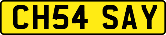CH54SAY