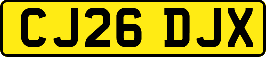 CJ26DJX