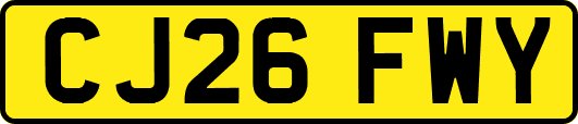 CJ26FWY
