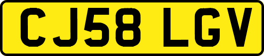 CJ58LGV