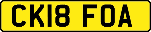 CK18FOA