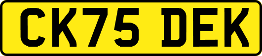 CK75DEK