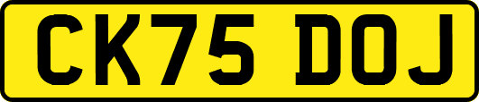 CK75DOJ