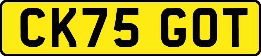 CK75GOT