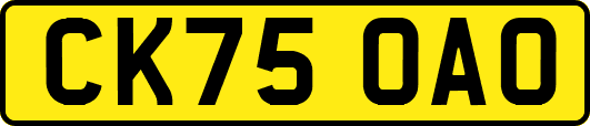 CK75OAO