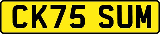 CK75SUM