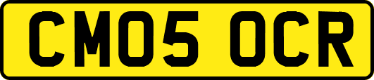 CM05OCR
