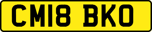 CM18BKO