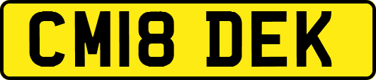 CM18DEK