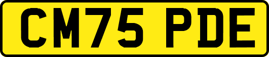 CM75PDE