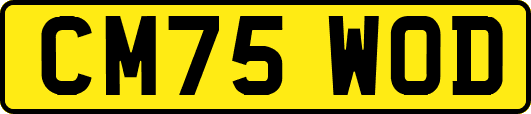 CM75WOD