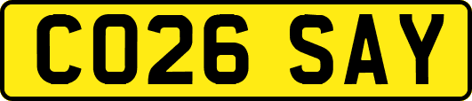 CO26SAY