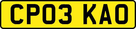 CP03KAO