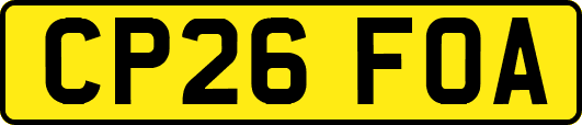 CP26FOA