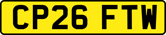 CP26FTW