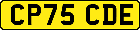 CP75CDE