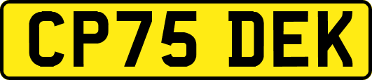CP75DEK