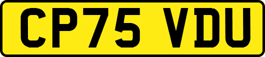 CP75VDU