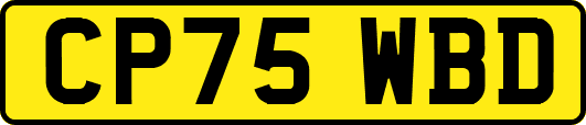 CP75WBD