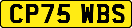 CP75WBS