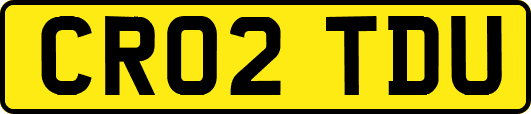 CR02TDU