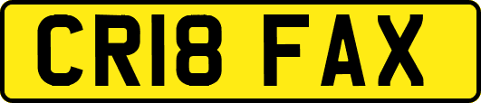 CR18FAX