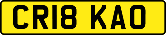 CR18KAO