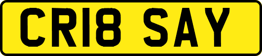 CR18SAY
