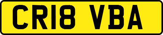 CR18VBA