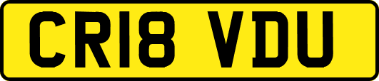 CR18VDU